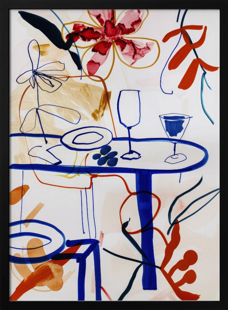 Vibrant Table Scene | Poster