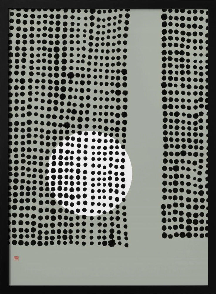 Hidden Moon N°4 | Behind the Curtains | Poster