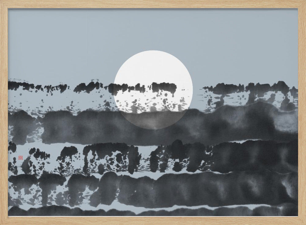 Hidden Moon N°5 | Behind the Horizon | Poster