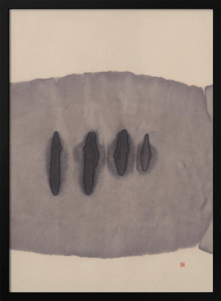 Study N°1 | Four Cypresses In a Zeppelin | Poster