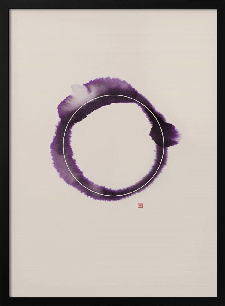 Circle N°3 | Rose | Poster