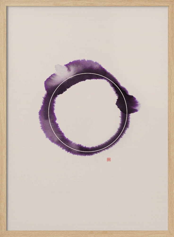 Circle N°3 | Rose | Poster