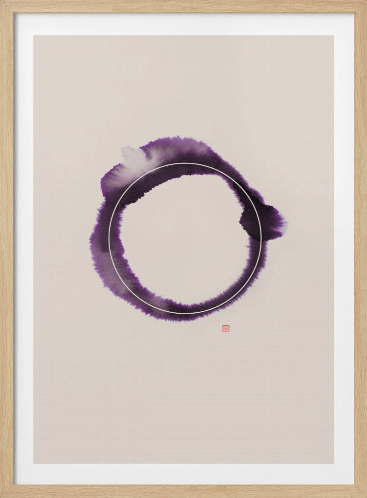 Circle N°3 | Rose | Poster