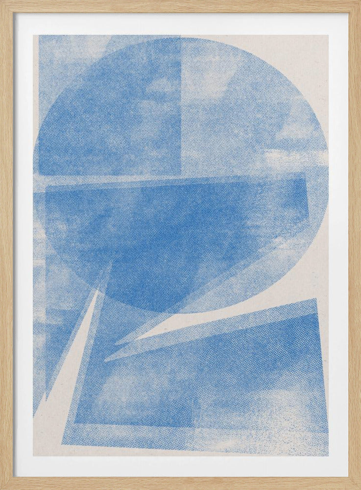 Azure Geometry | Poster