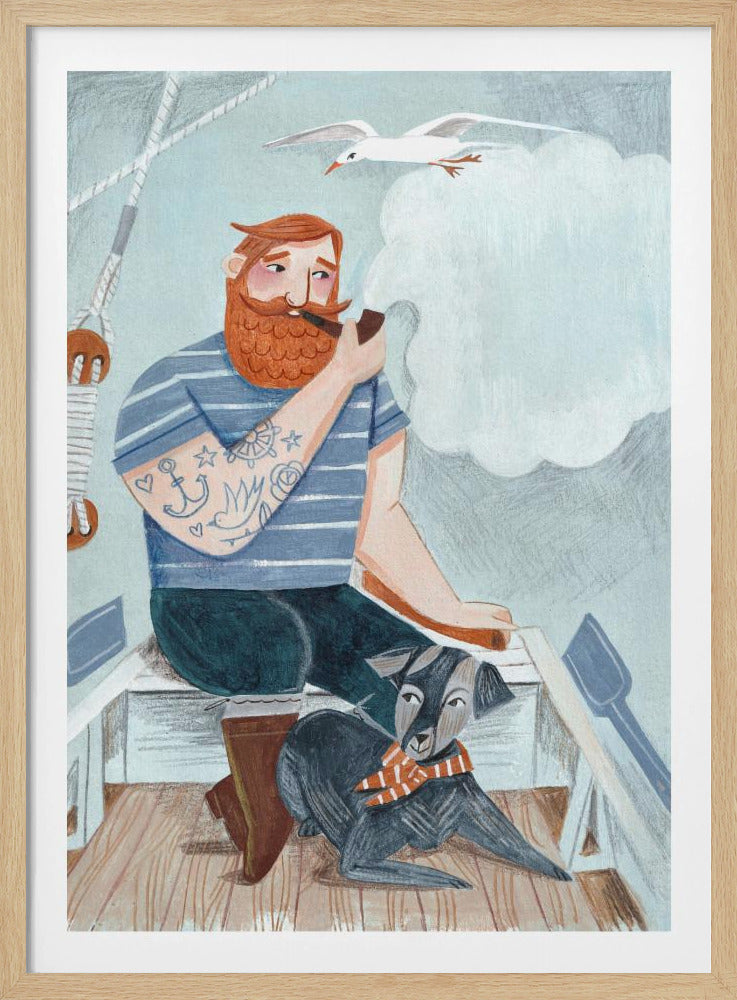 Skipper and Dog | Poster