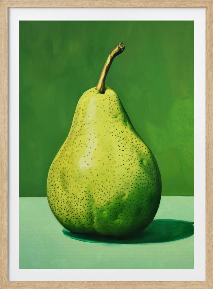 Green Pear | Poster