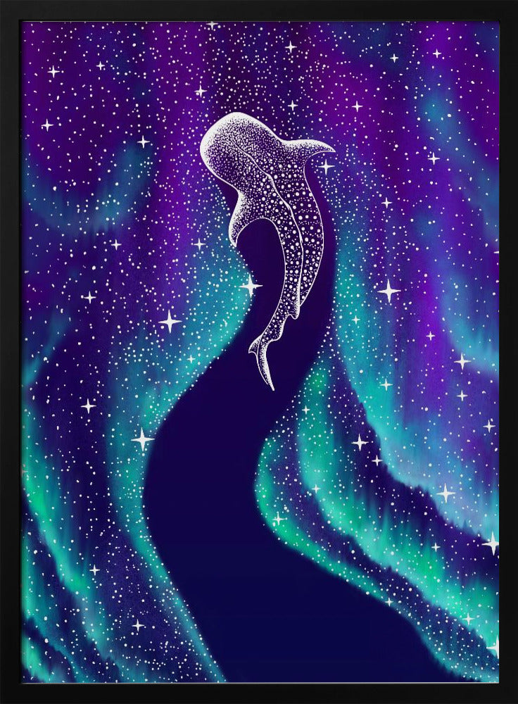 Star Eater In Northern Lights | Poster