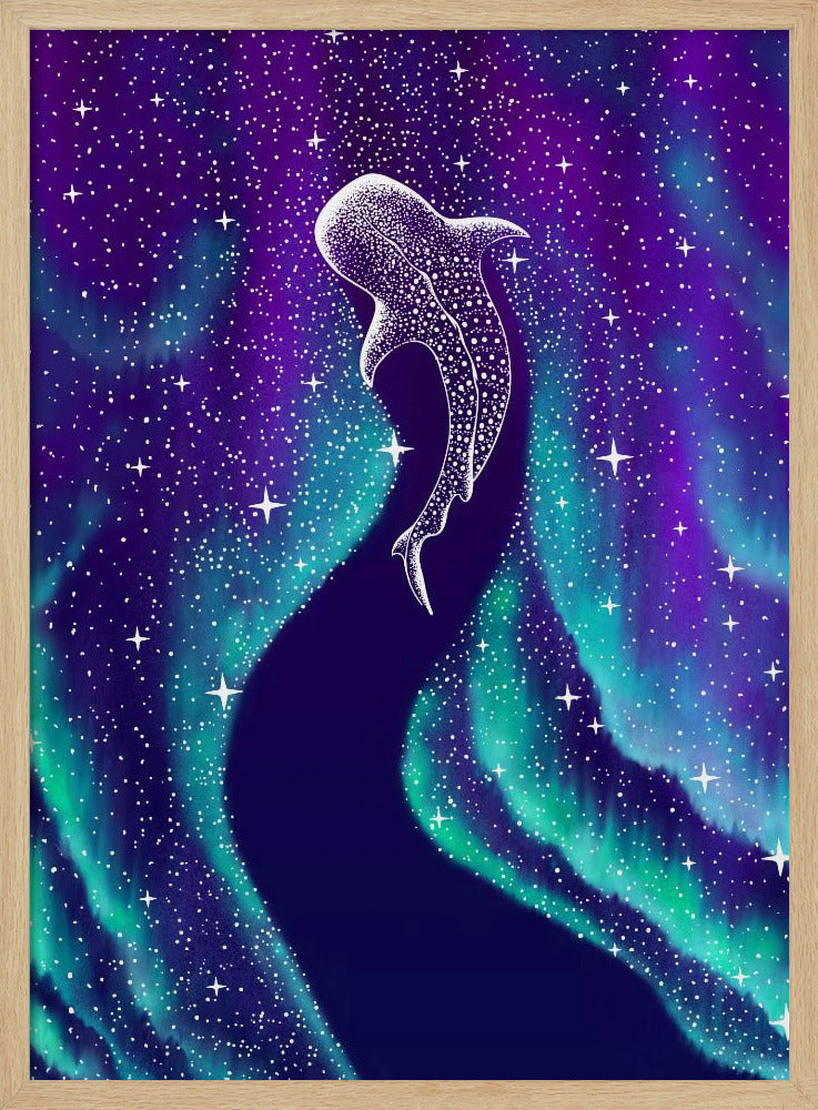 Star Eater In Northern Lights | Poster