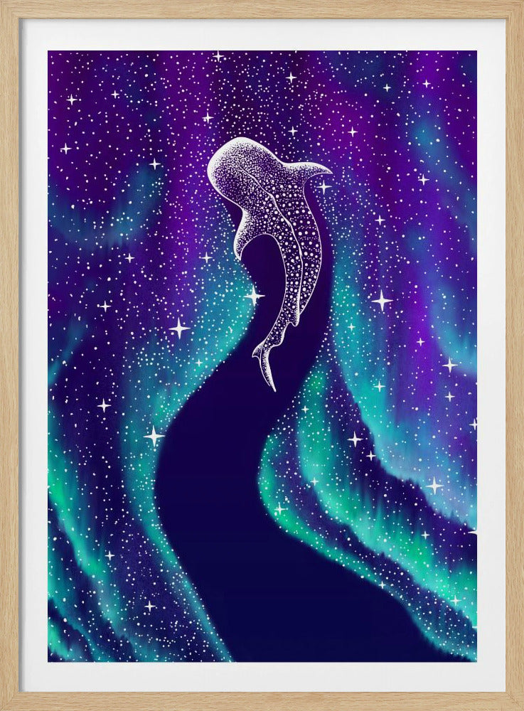 Star Eater In Northern Lights | Poster