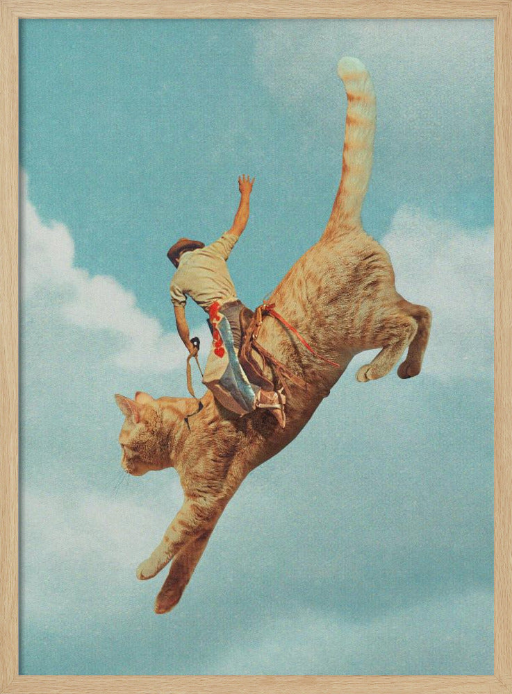 Meehaw Rodio Cat | Poster