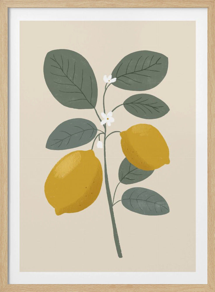 Lemon Vibes 01 | Poster
