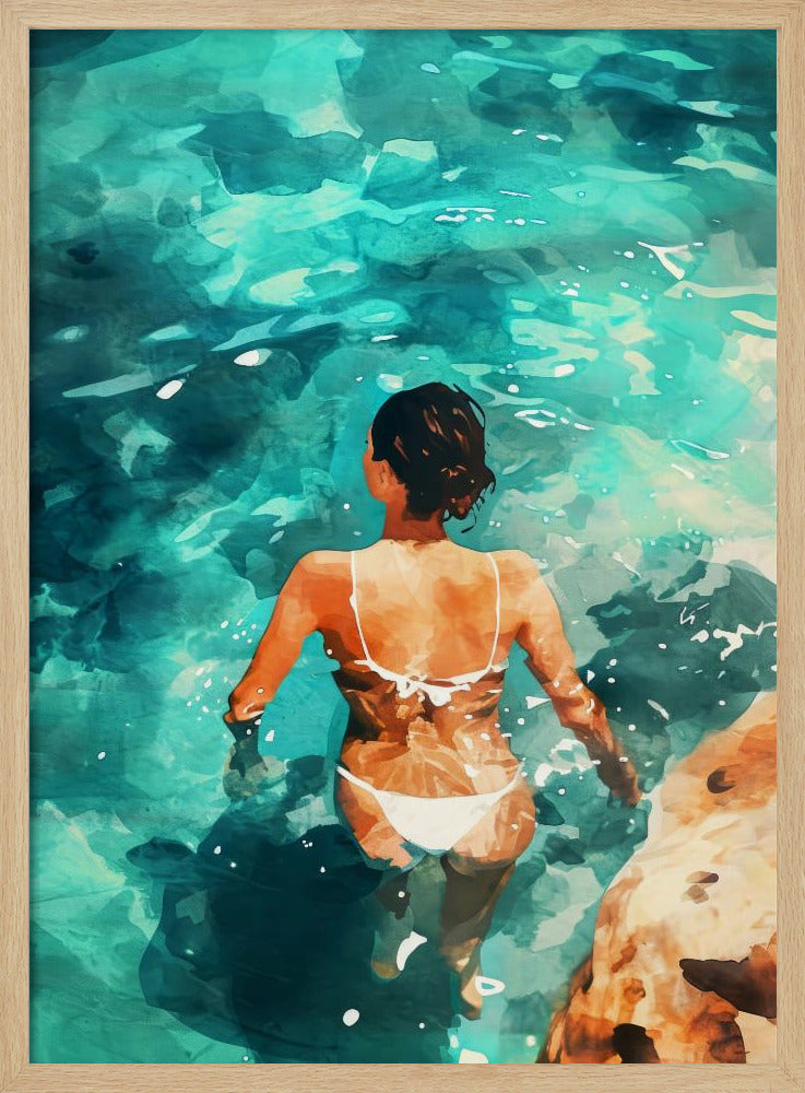 Portrait of a woman 38 | Poster