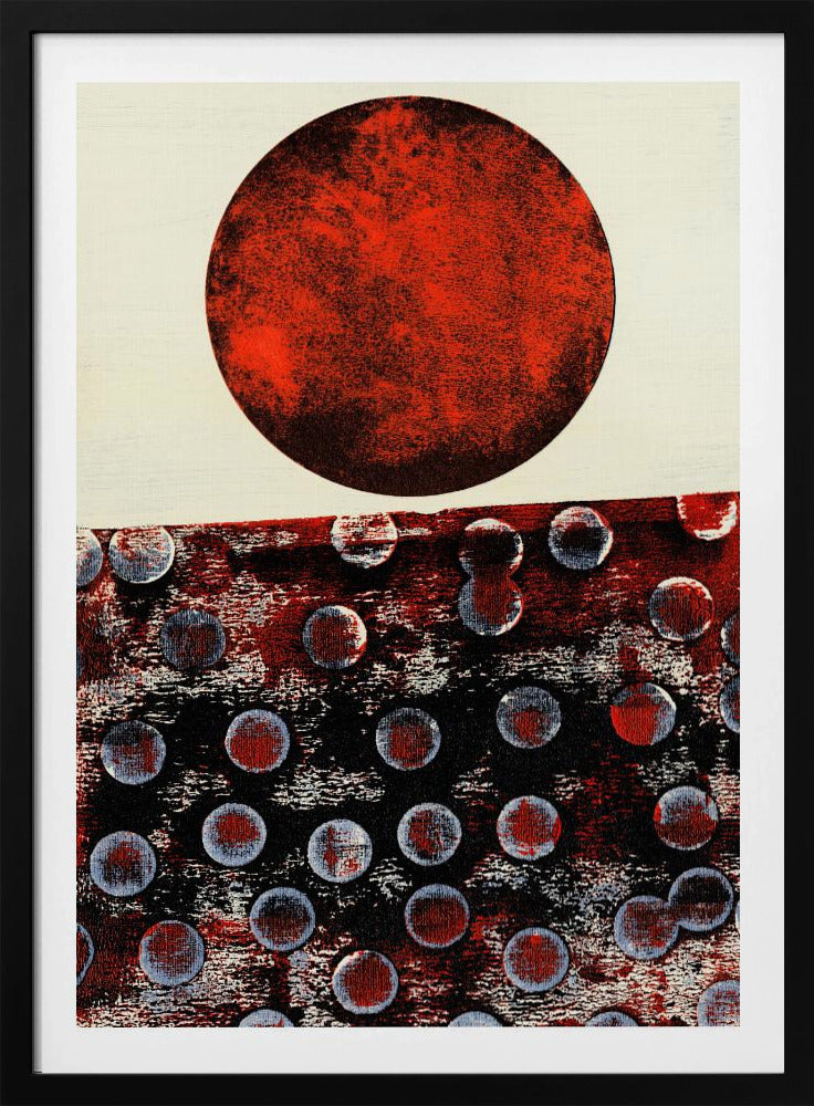 Abstract Artwork With Geometric Composition | Poster