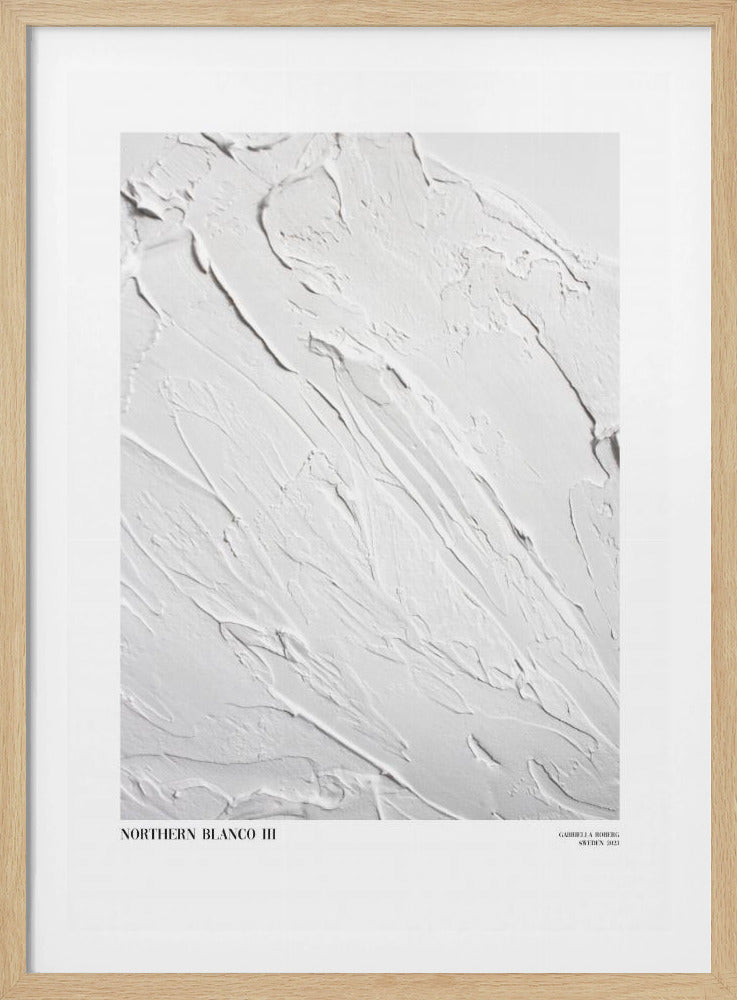 Northern Blanco No.III | Poster
