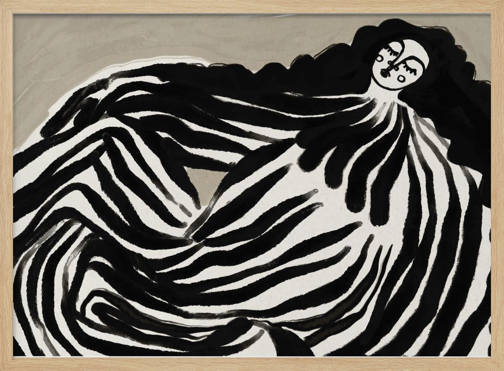 Monochrome Waves | Poster