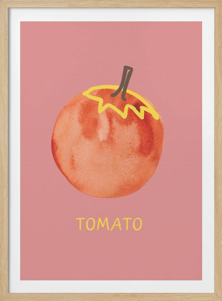 Tomato in Pink | Poster