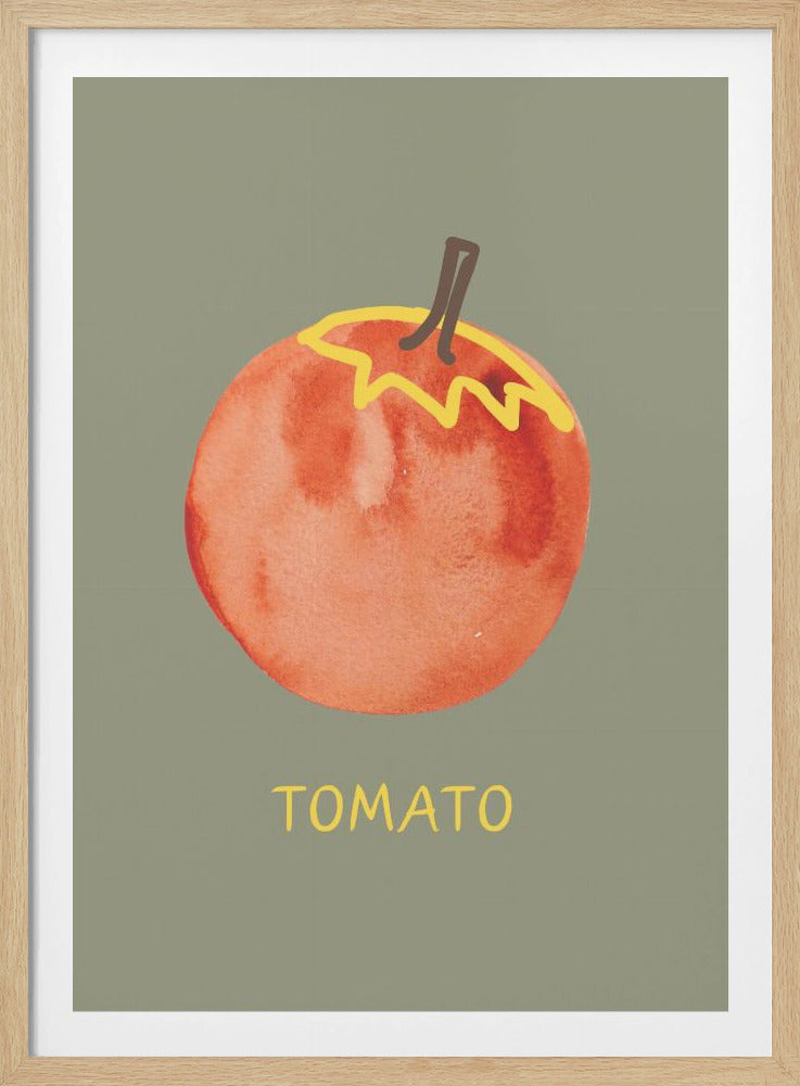 Tomato in Green | Poster