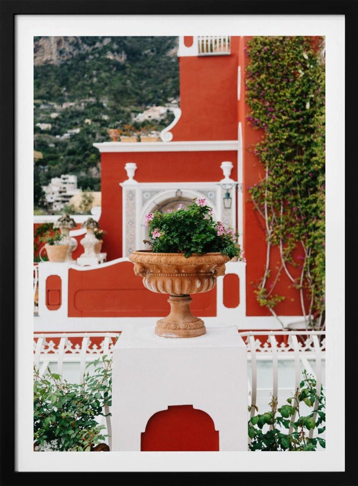 Rainy Positano IV | Poster