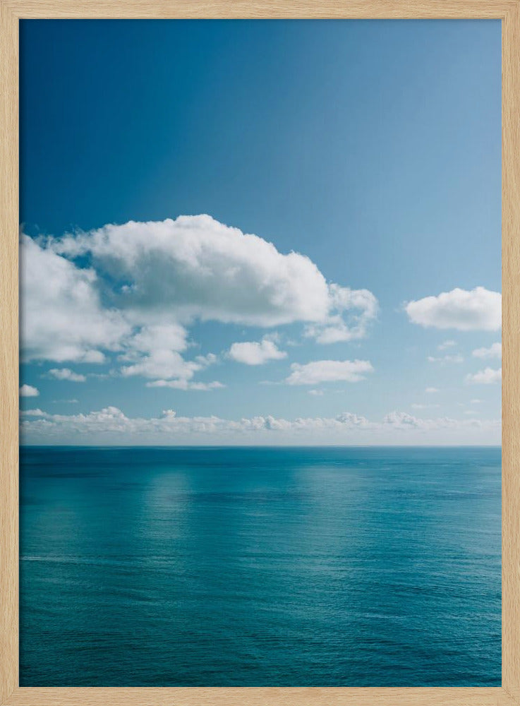 Amalfi Coast Ocean View V | Poster