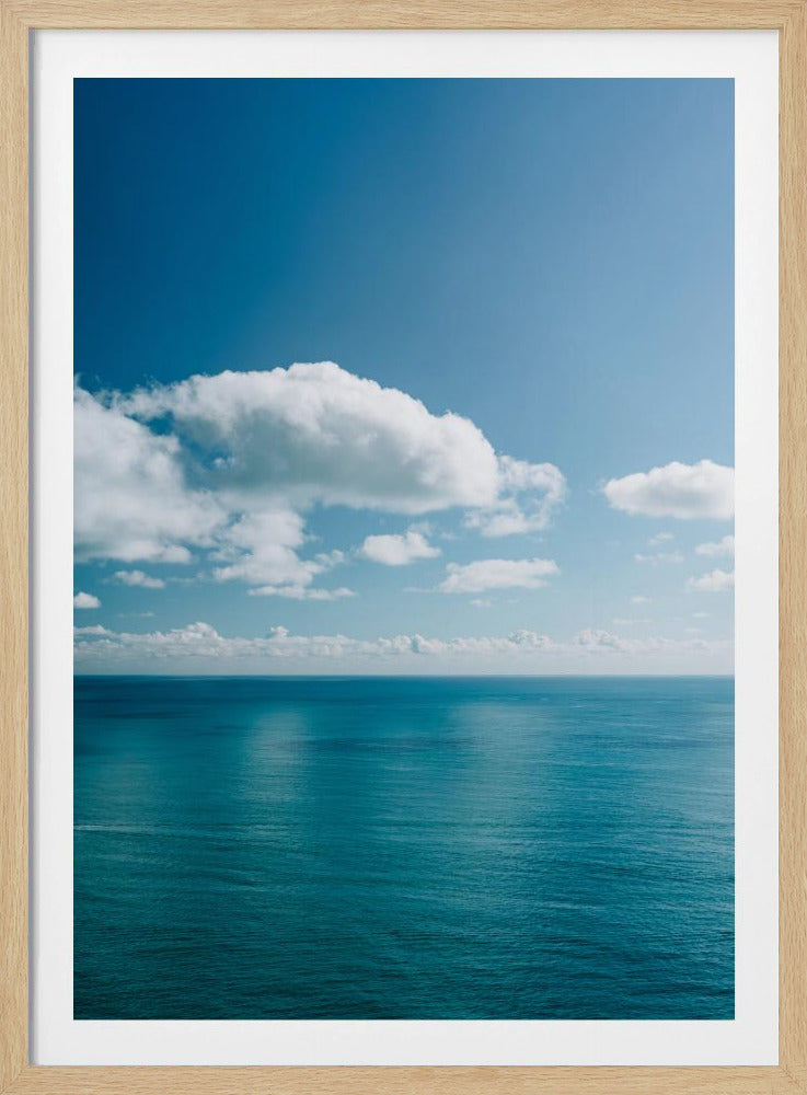Amalfi Coast Ocean View V | Poster