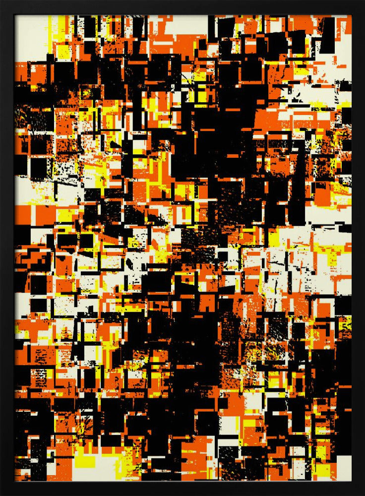 Colorful Geometric Blocks | Poster