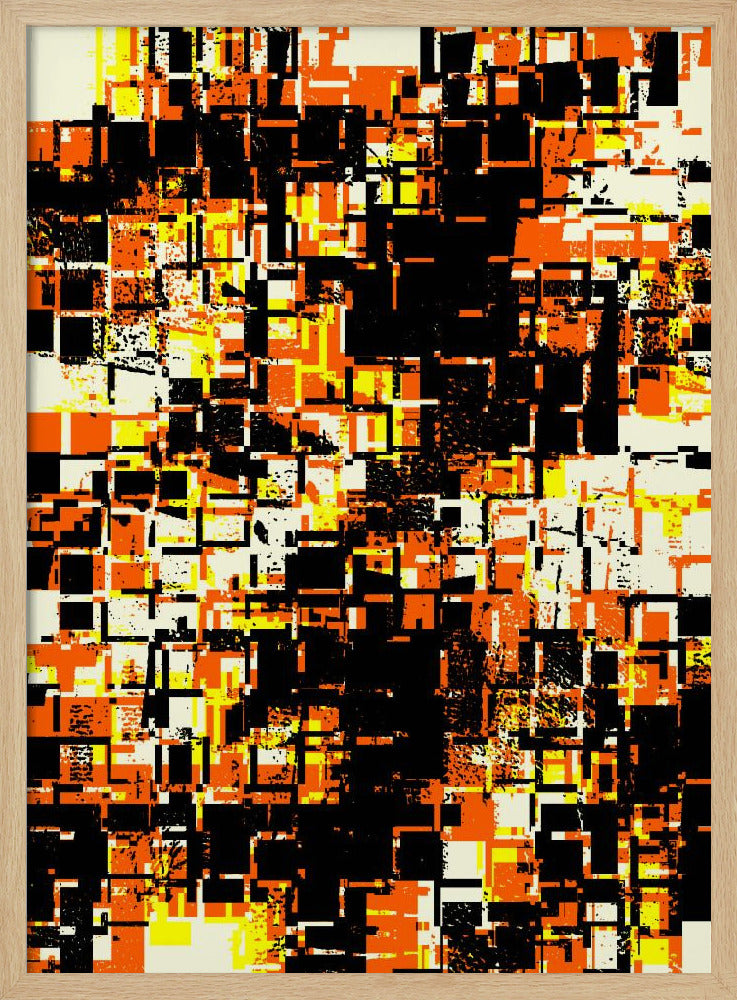 Colorful Geometric Blocks | Poster