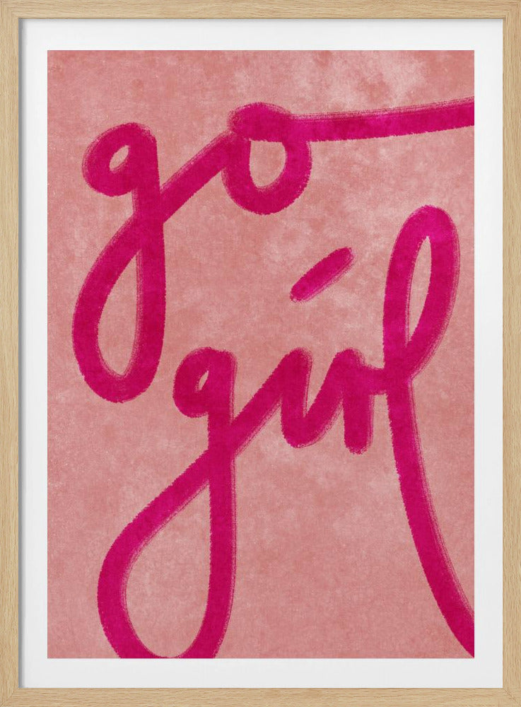 Go girl | Poster