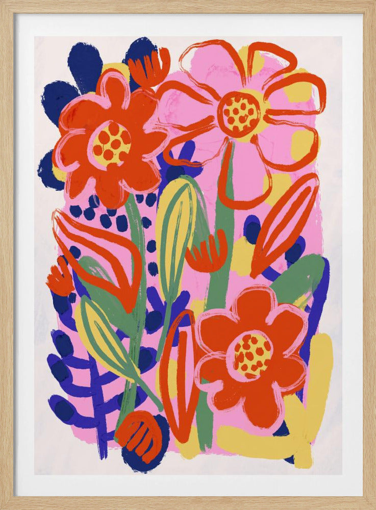 Floral Joyburst | Poster