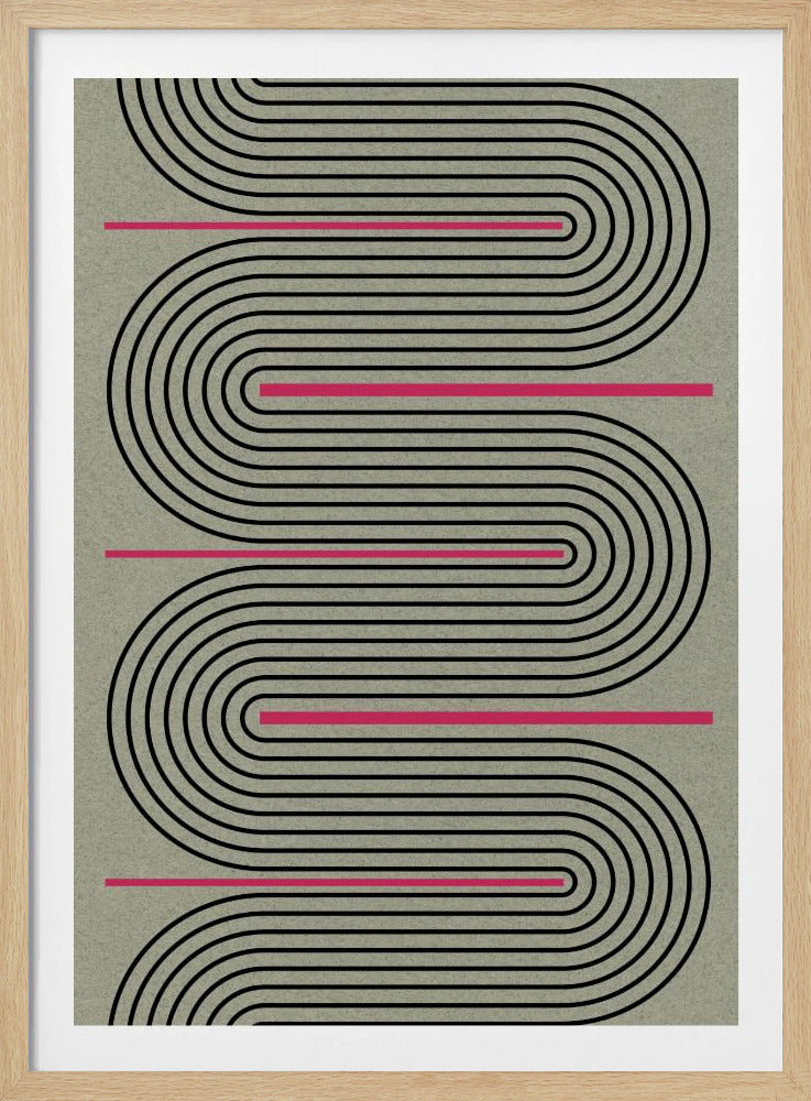 Endless Curves Maze | Poster