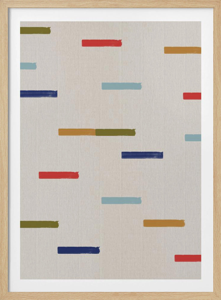 Colorful Strokes | Poster
