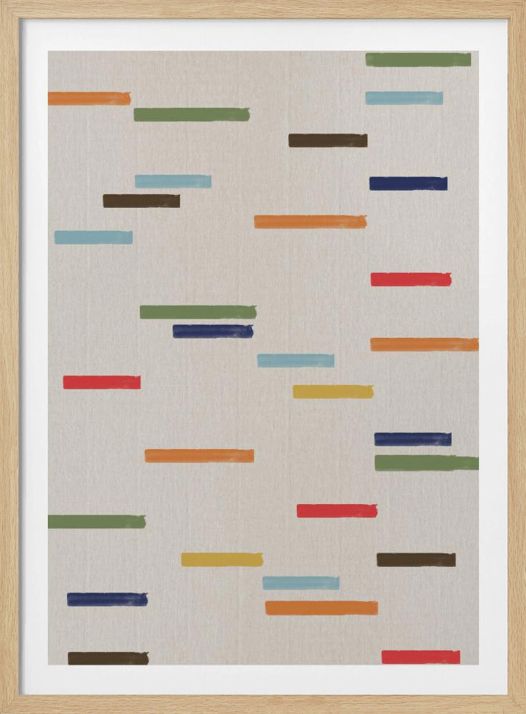 Floating Stripes | Poster