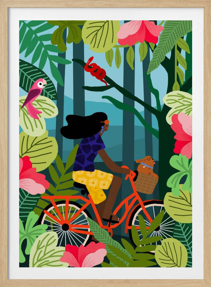 Jungle Biking | Poster