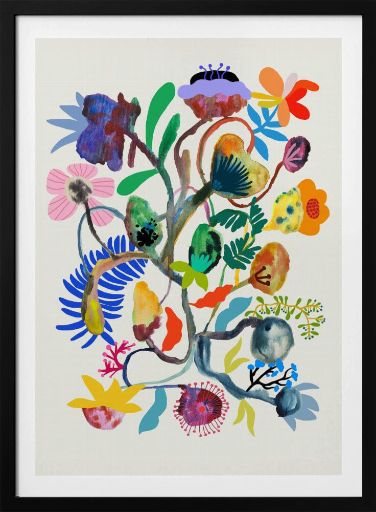 9933x14043 Din 115 Abstract Floral | Poster