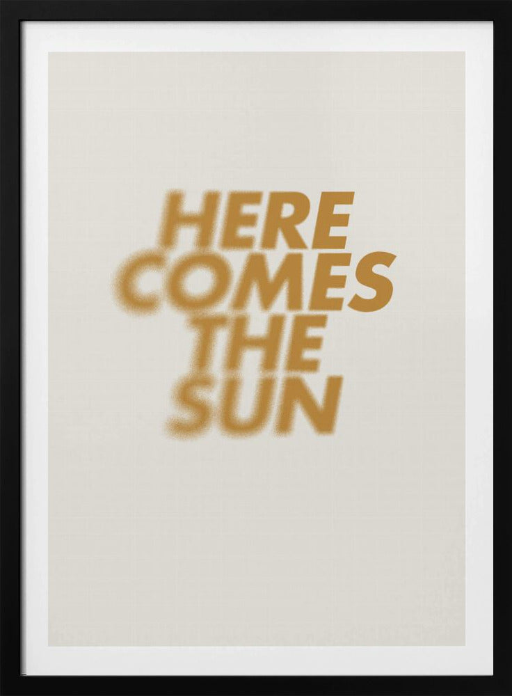 Sunlit Arrival | Poster