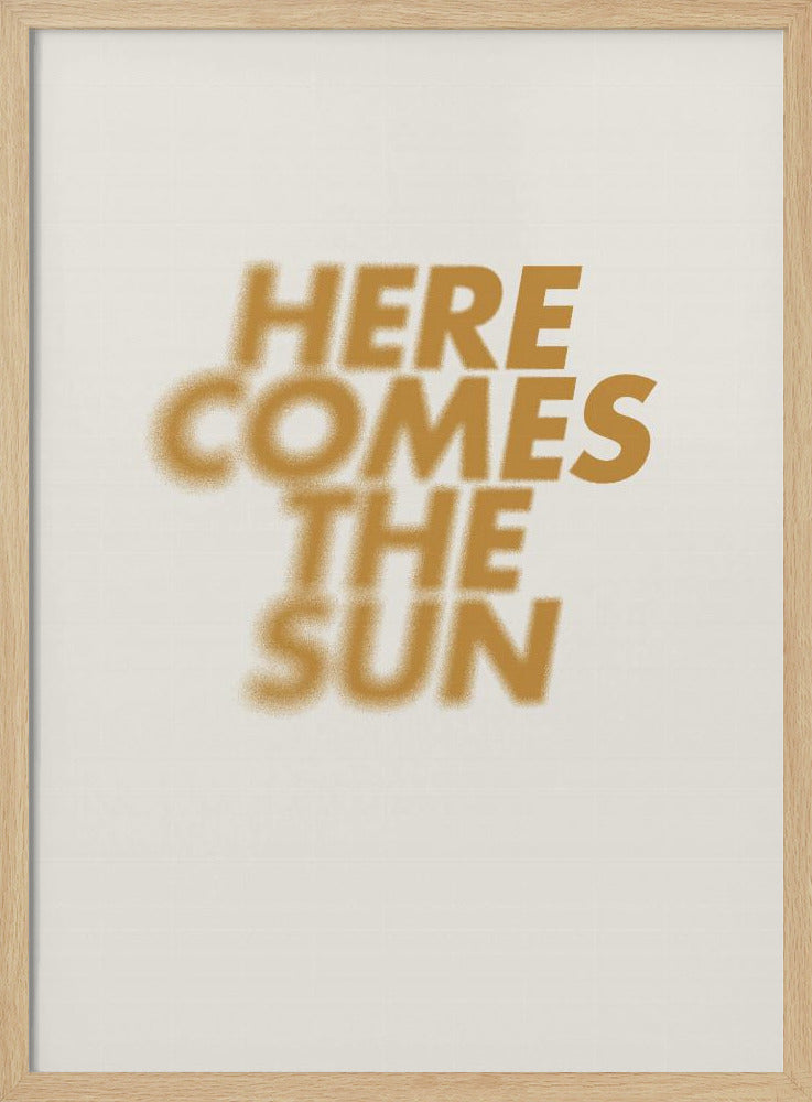 Sunlit Arrival | Poster