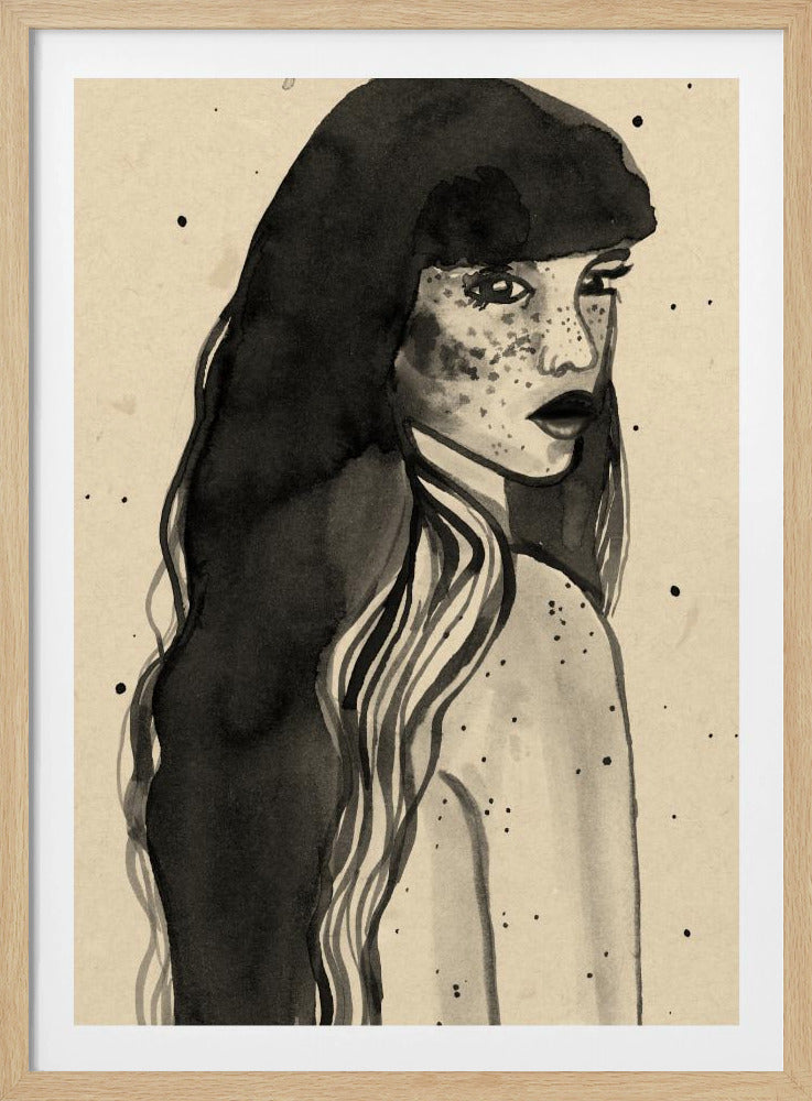 Long Hair Lady | Poster