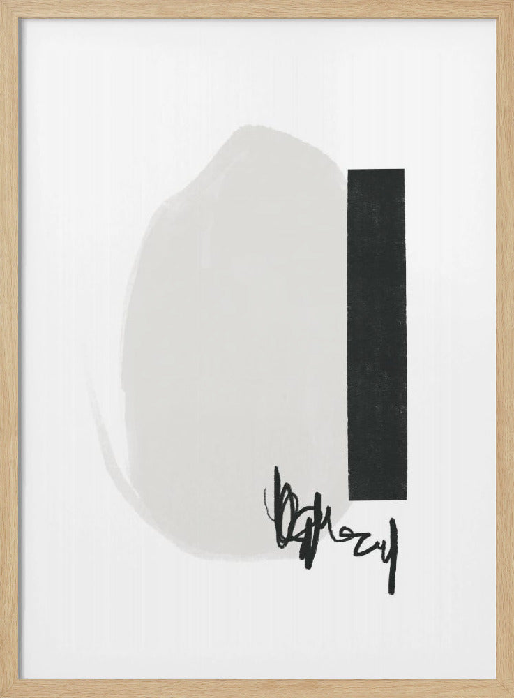 Monochrome Balance | Poster