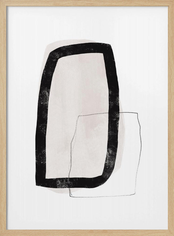 Monochrome Layers | Poster