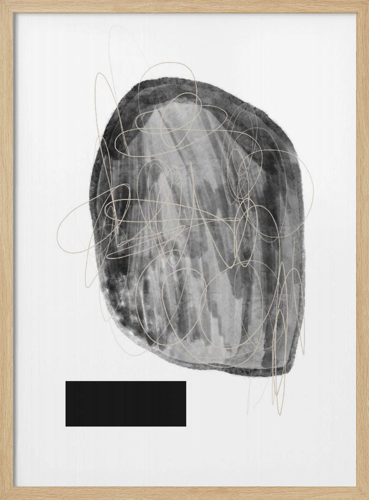 Black And Gray Hues | Poster