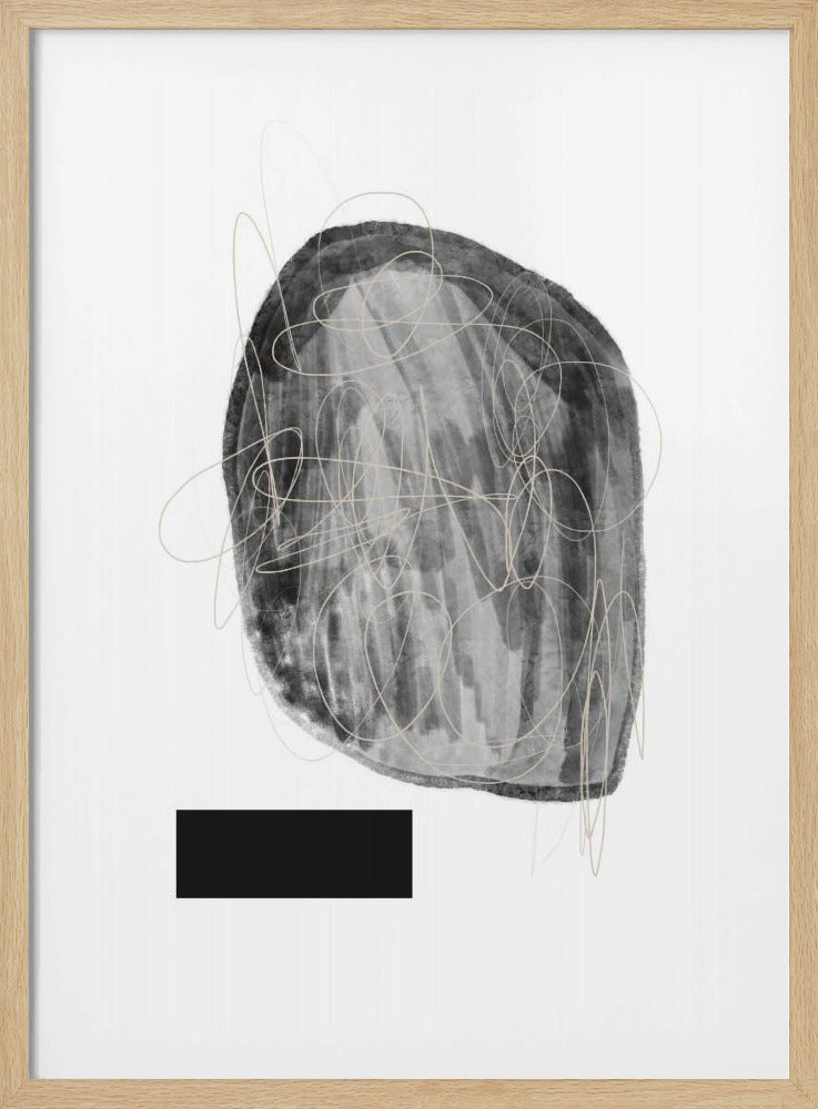 Black And Gray Hues | Poster