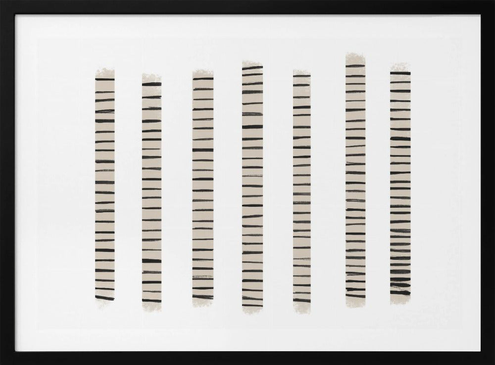 Monochrome Stripes | Poster