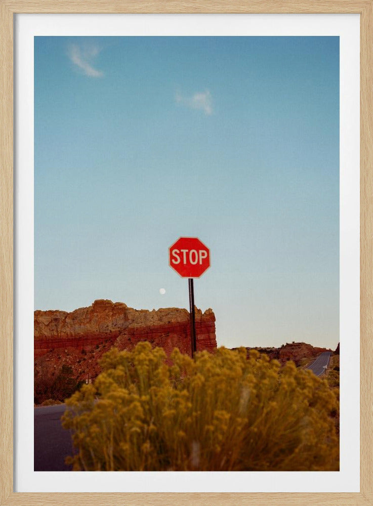 Abiquiu Sunset | Poster