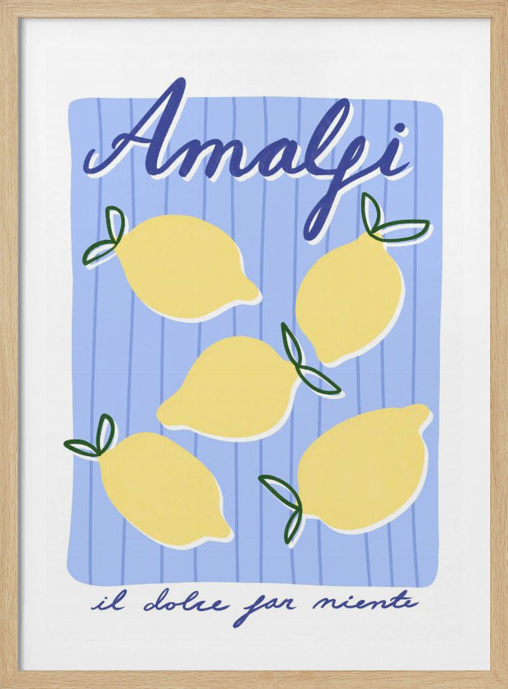 Lemon Bliss Amalfi | Poster