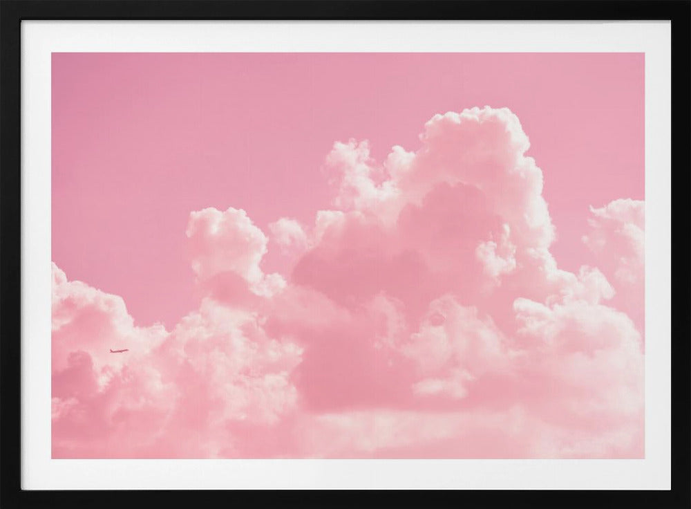 Cloudy with a touch of Pink | Poster