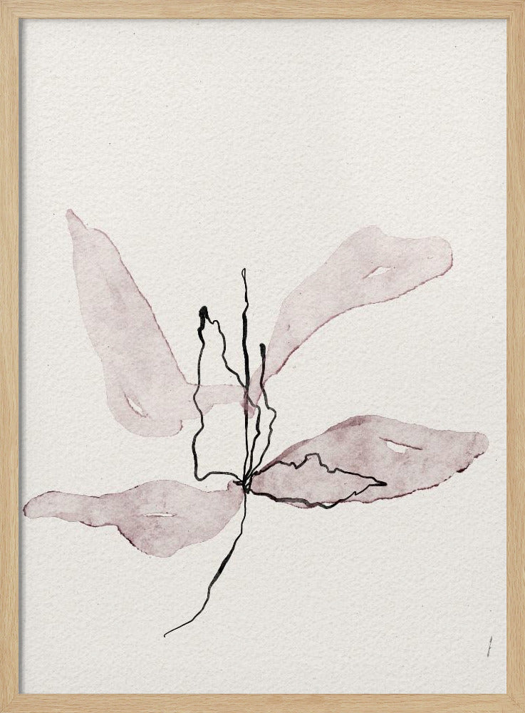 Delicate Petal Dance | Poster