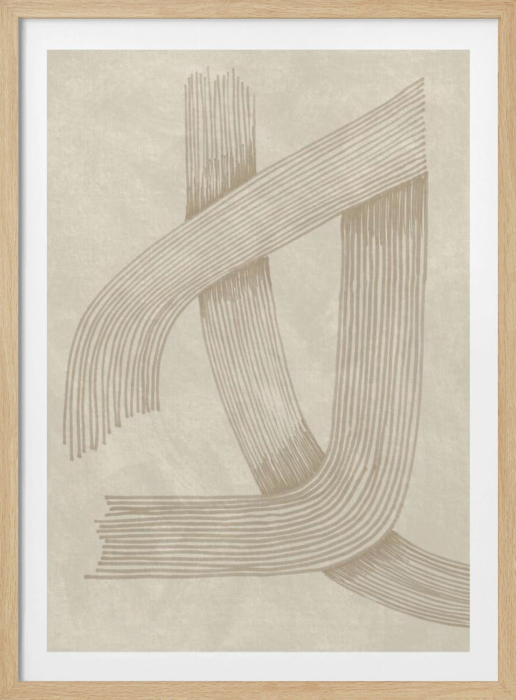 Abstract Sophisticated Line 01 | Poster