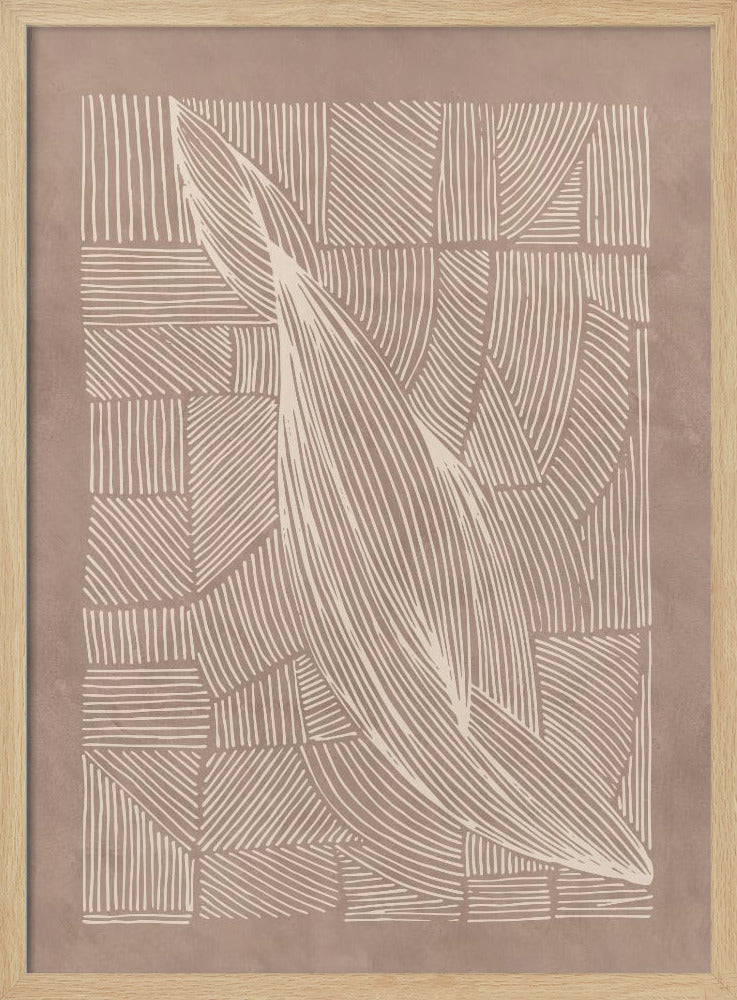 Abstract Irregular Lines | Poster