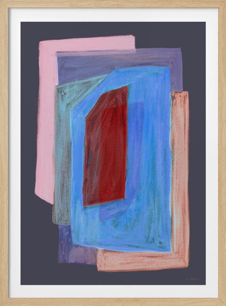 Chalks and Shapes 3 | Poster