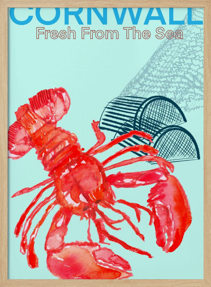 Cornwall Fresh From the Sea Poster | Poster