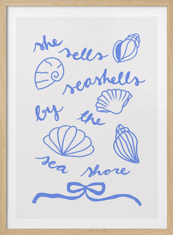 Seashell Serenity | Poster
